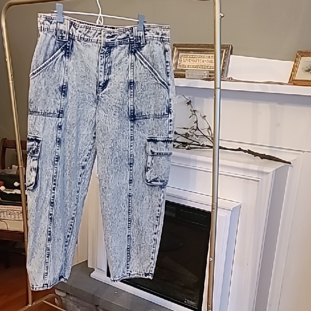 Wild Fable Blue Acid Wash Denim